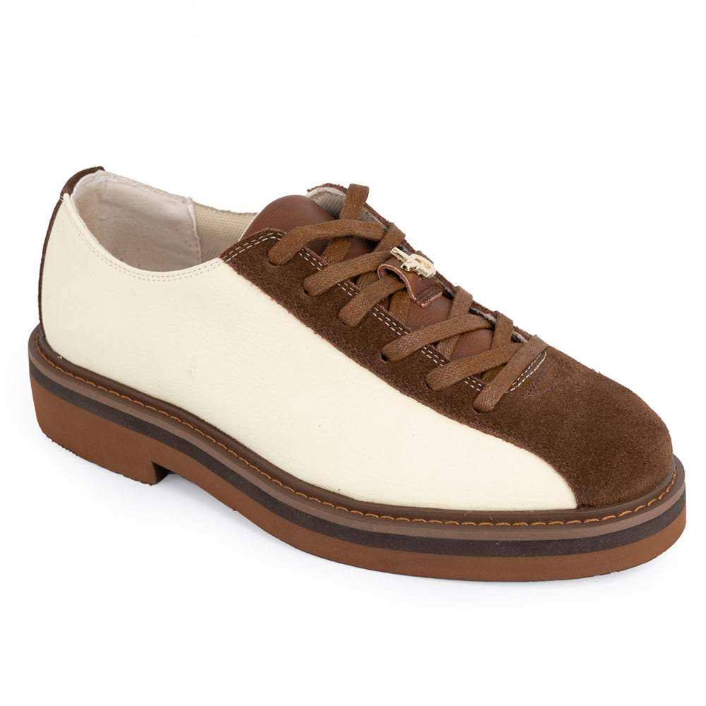 Men's Two-Tone Suede Leather Casual Shoes