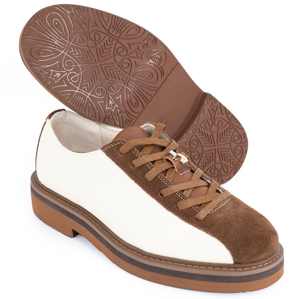 Men's Two-Tone Suede Leather Casual Shoes