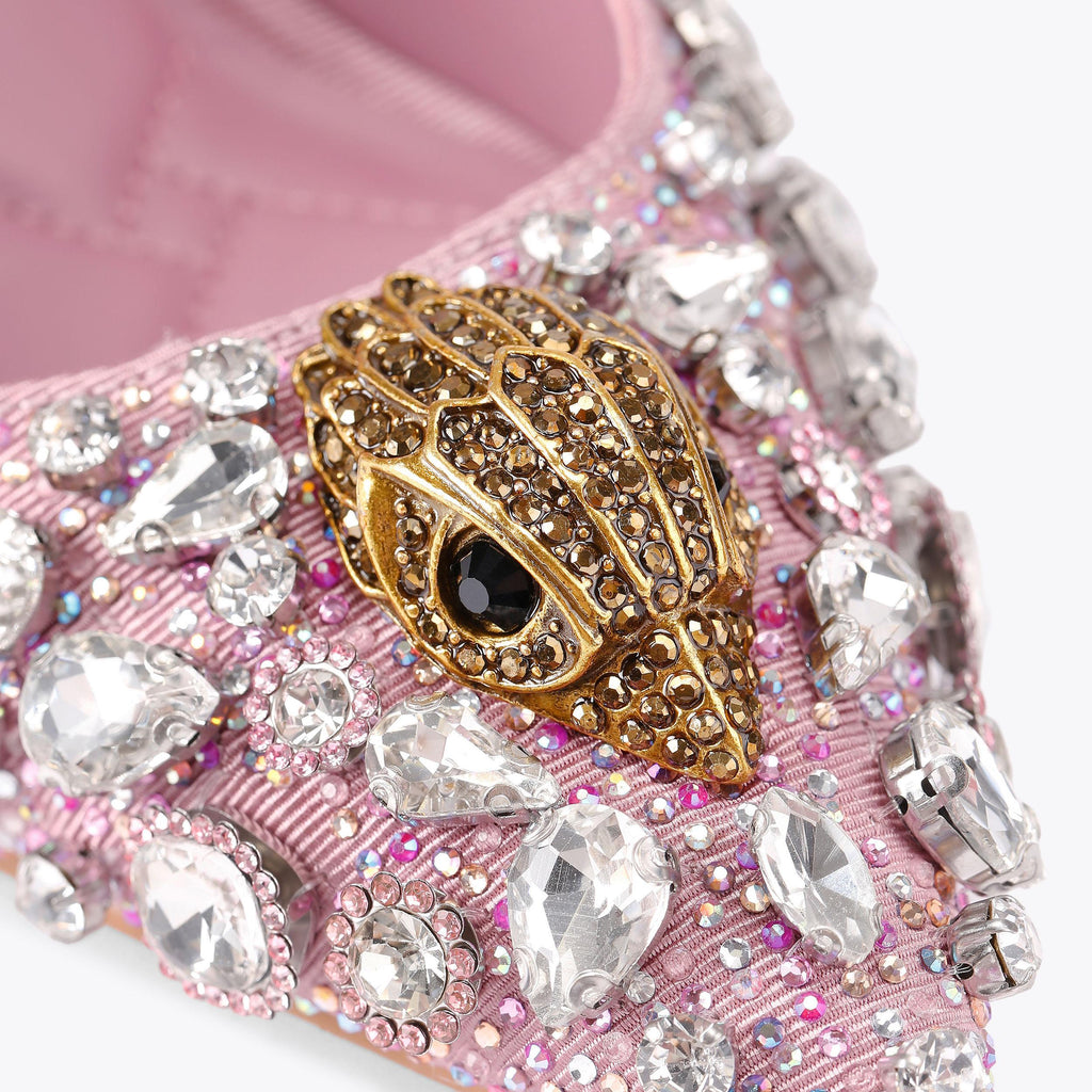 Ladies' Luxury Rhinestone & Gemstone Stiletto Heels