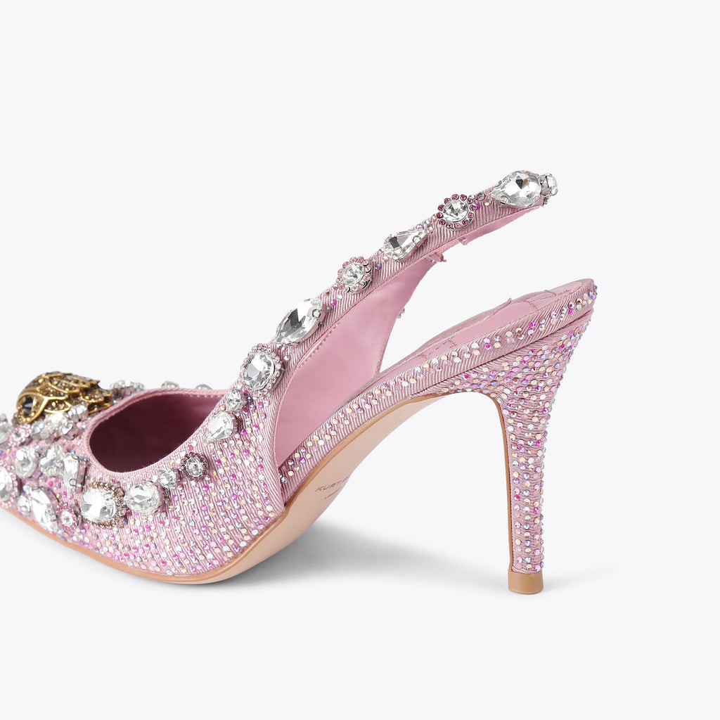 Ladies' Luxury Rhinestone & Gemstone Stiletto Heels