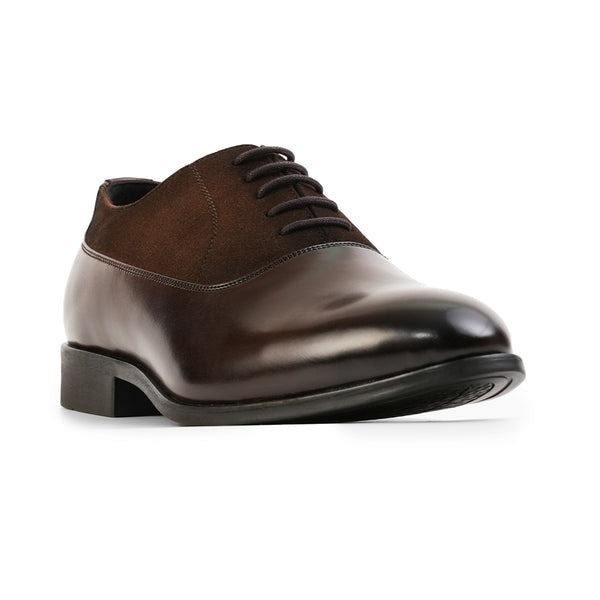 Pointed-Toe Lace-Up Formal Shoes