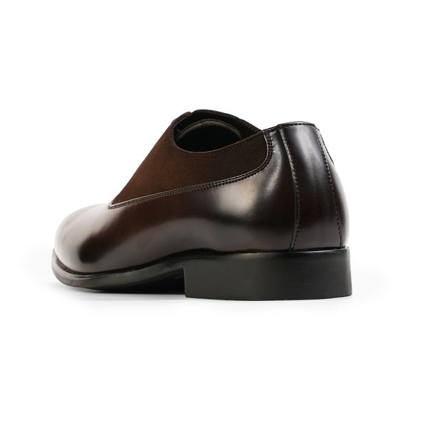 Pointed-Toe Lace-Up Formal Shoes