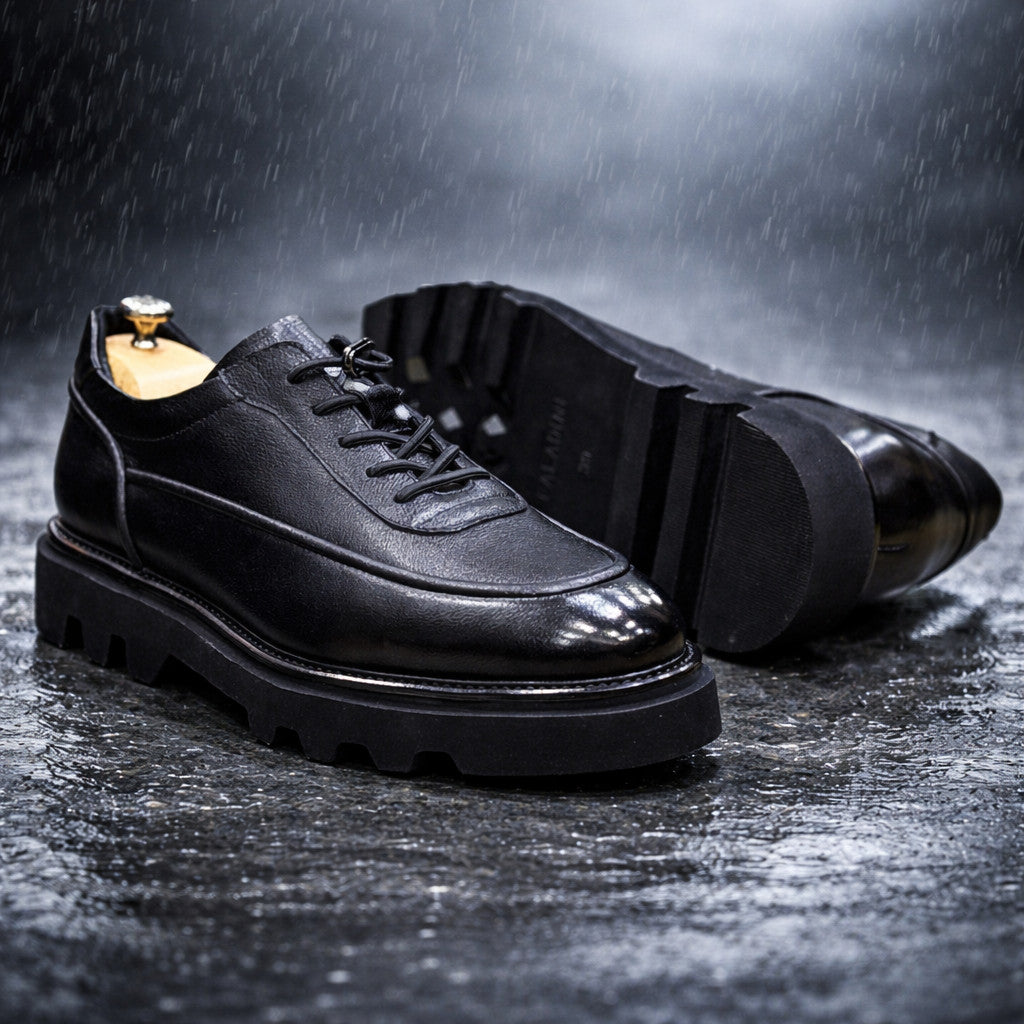 Men's Lug Sole Casual Oxfords