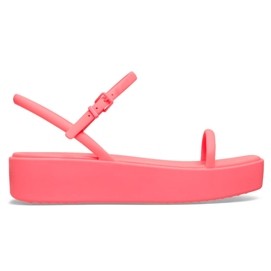Adjustable Buckle EVA Platform Jelly Sandals