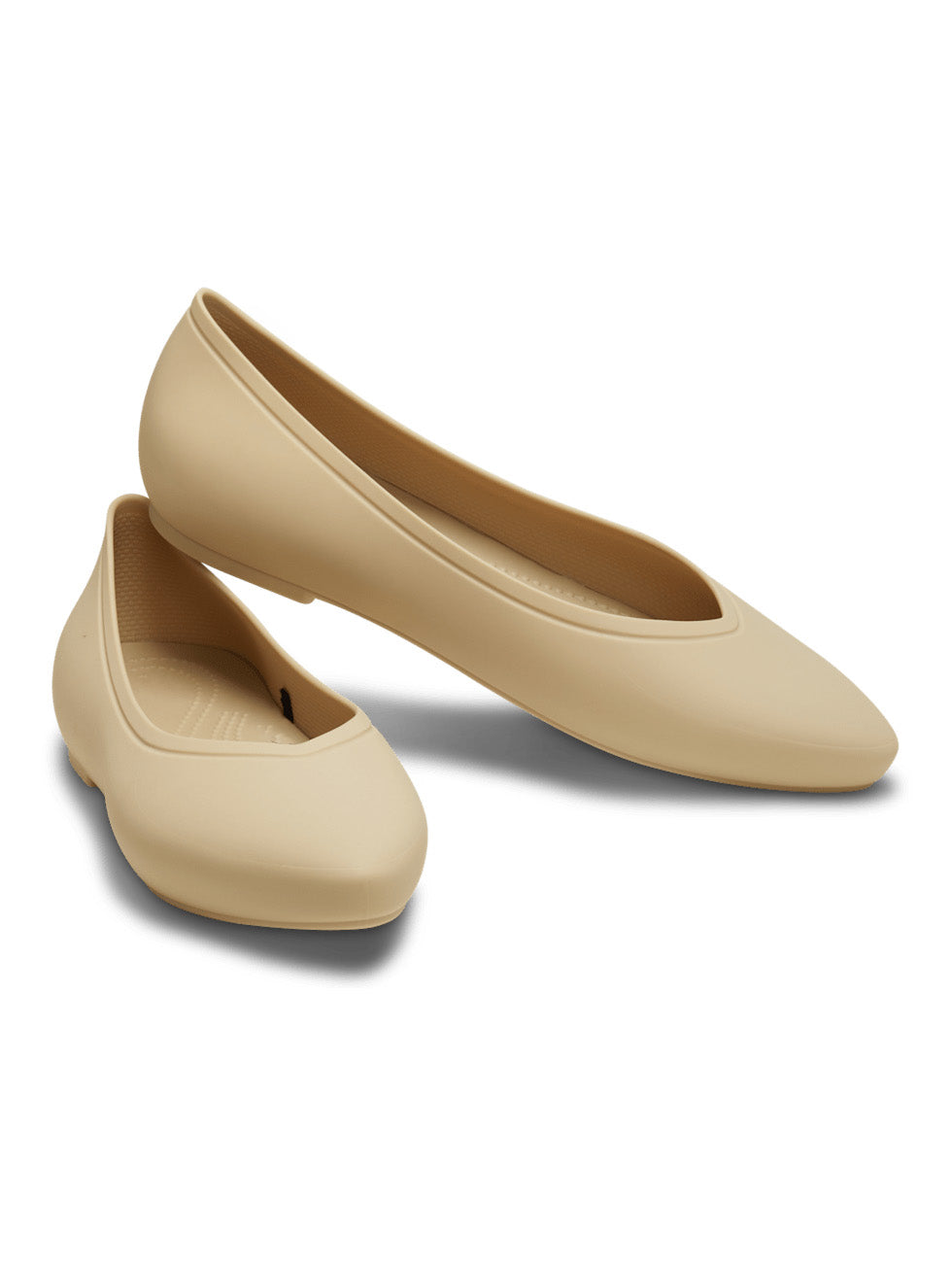 Ladies' Waterproof EVA Pointed-Toe Slip-On Ballet Flats