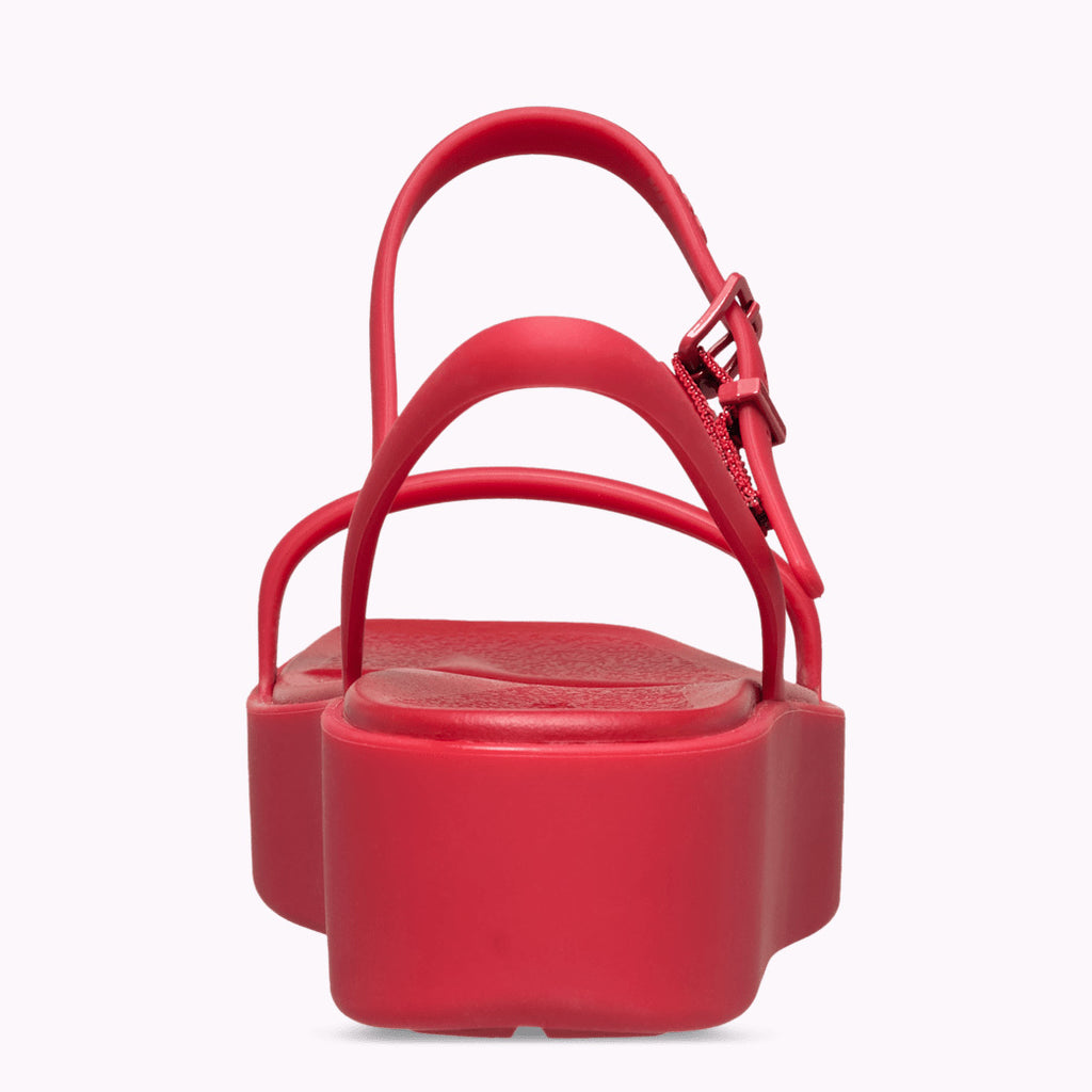 Adjustable Buckle EVA Platform Jelly Sandals