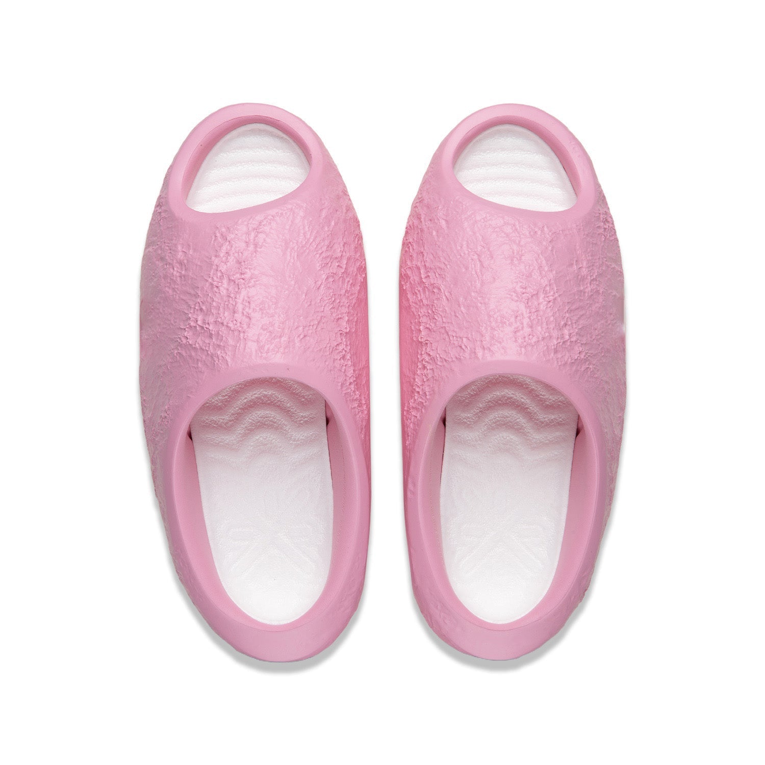 Ladies' Textured Chunky Platform Slide Sandals