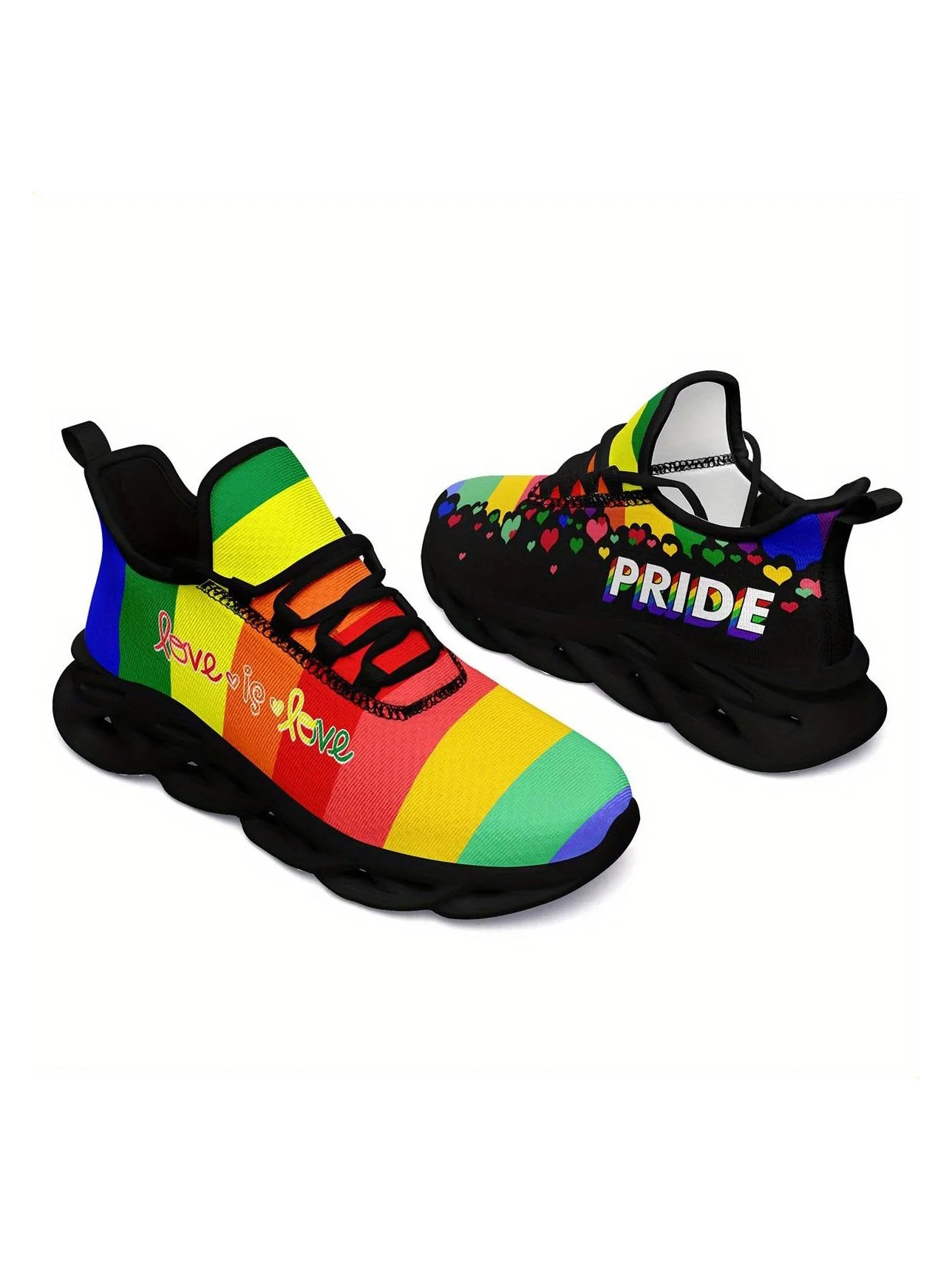 Men's Rainbow Pride Chunky Sneakers
