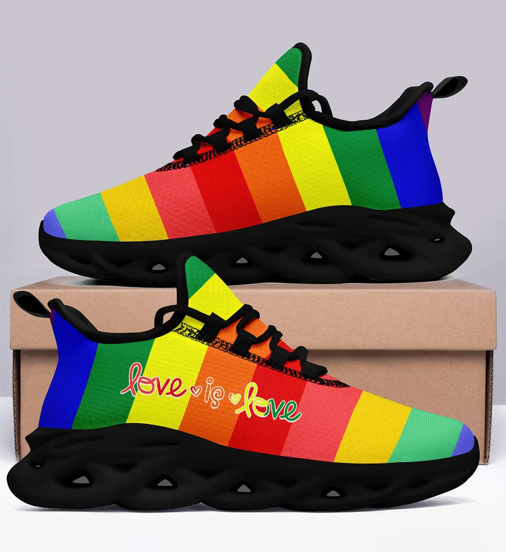 Men's Rainbow Pride Chunky Sneakers