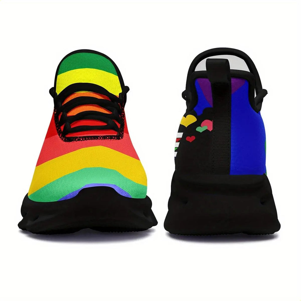 Men's Rainbow Pride Chunky Sneakers