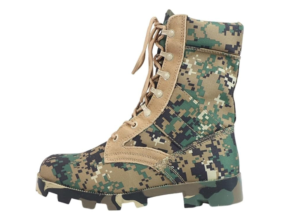 Digital Camo Tactical Combat Boots