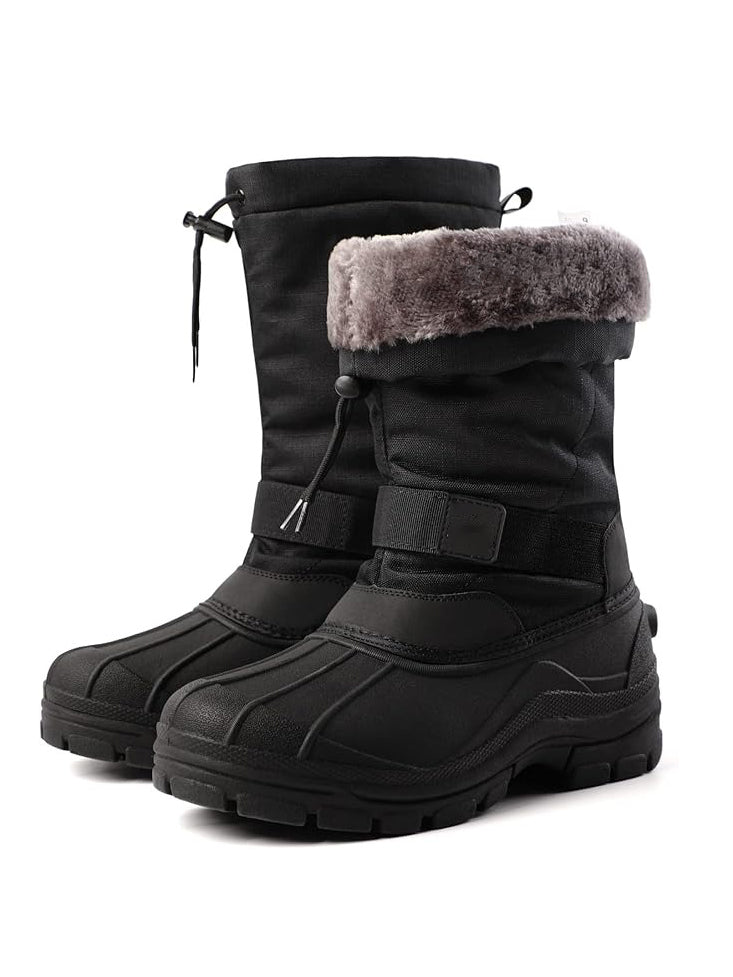 Men's Tall Snow Boots | Fleece-Lined & Slip-Resistant