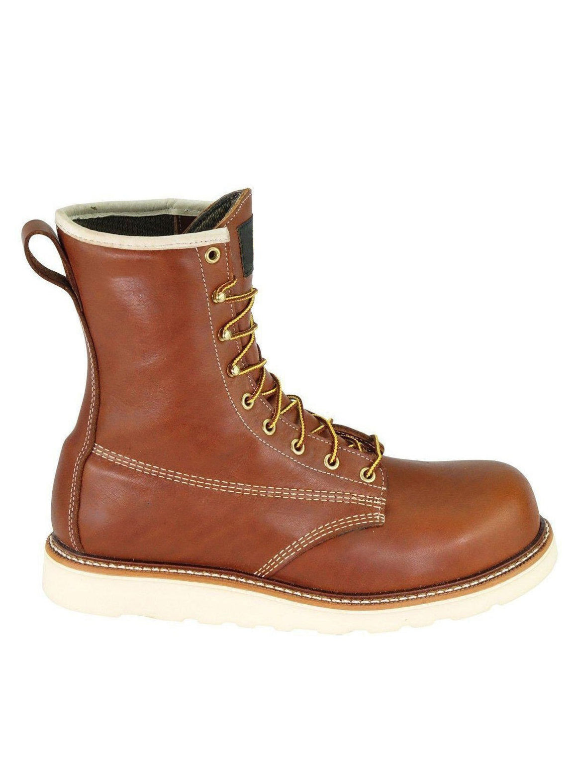 Heritage Style 8-Inch Leather Work Boots