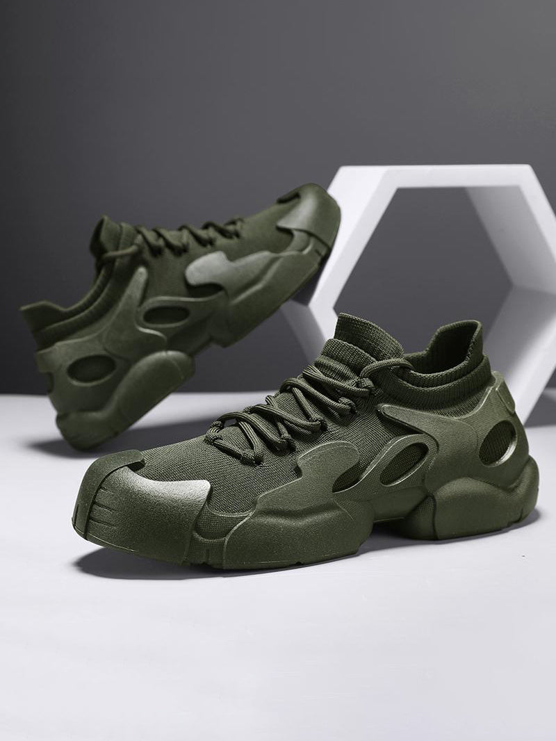 Men's Chunky Sock-Fit Sneakers