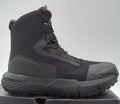 Black High-Top Lace-Up Tactical Boots