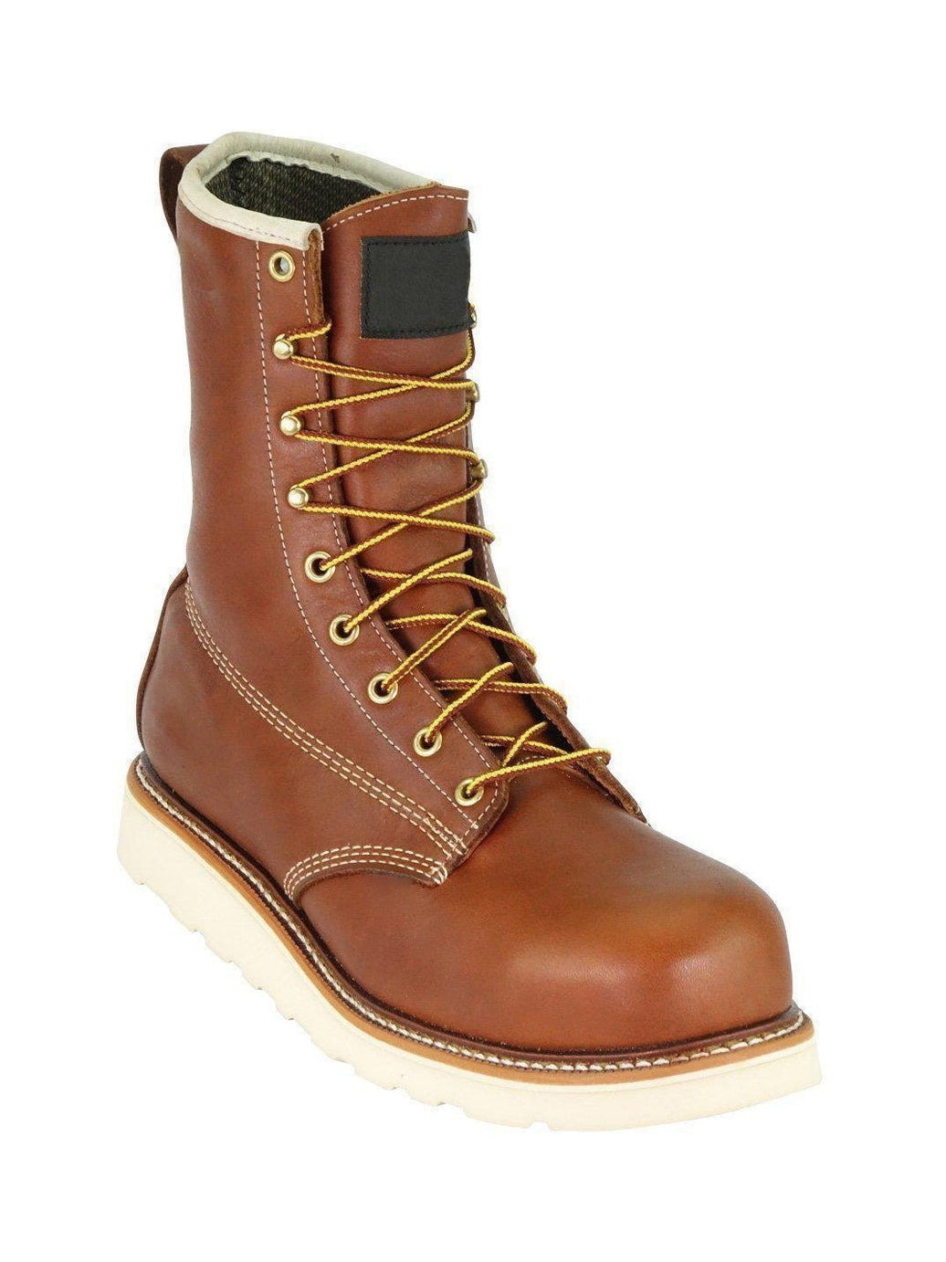 Heritage Style 8-Inch Leather Work Boots