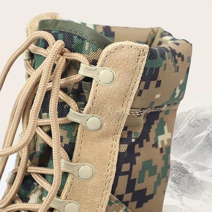 Digital Camo Tactical Combat Boots