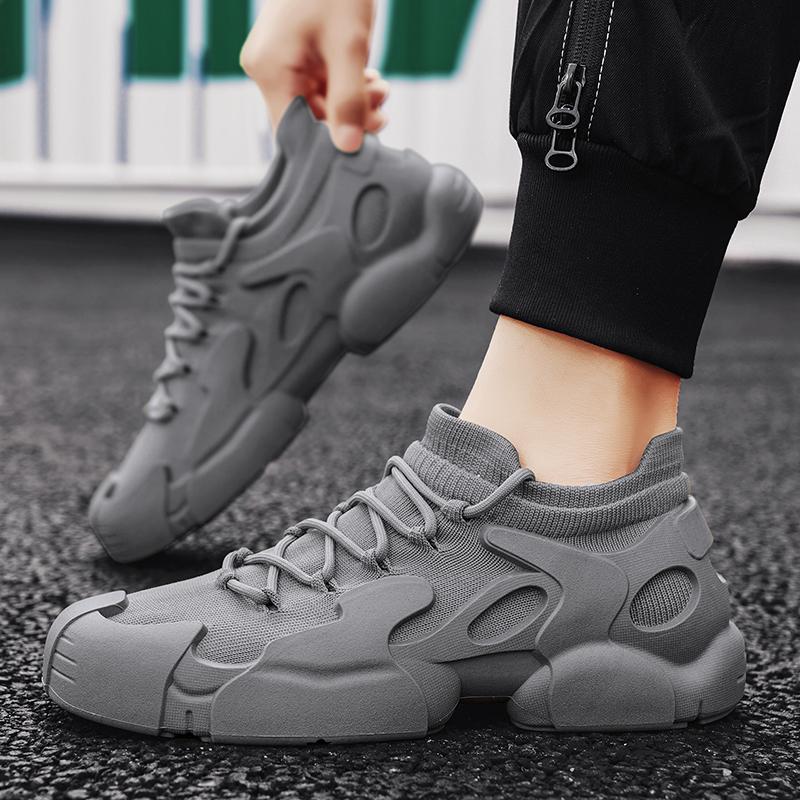 Men's Chunky Sock-Fit Sneakers