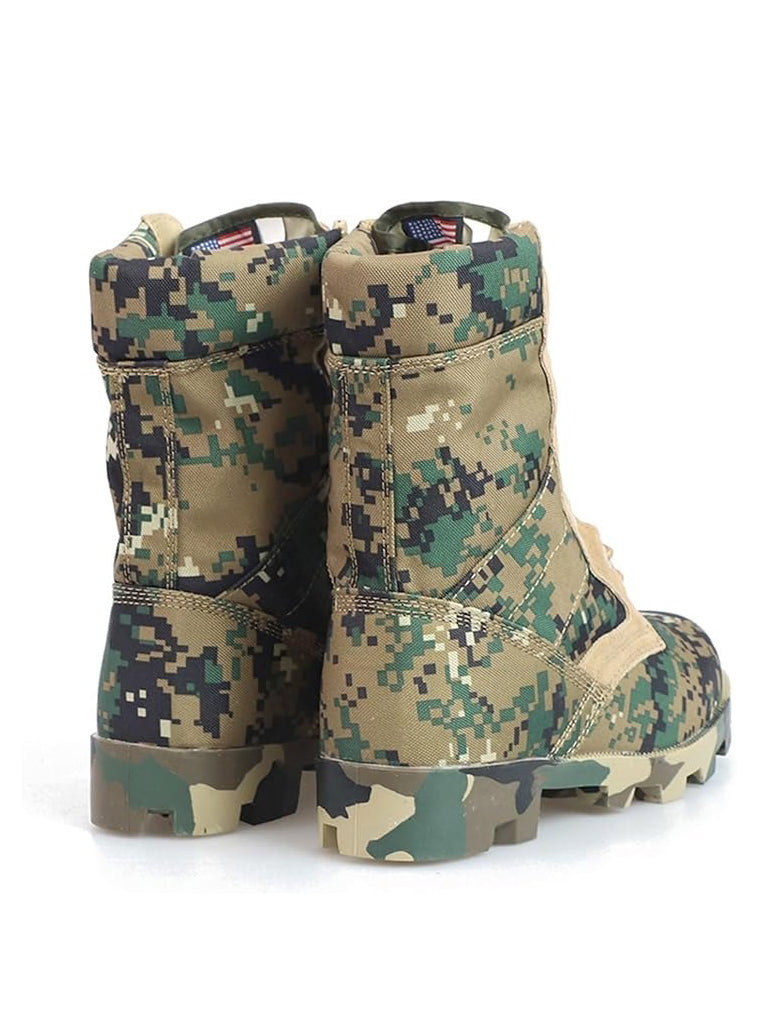 Digital Camo Tactical Combat Boots