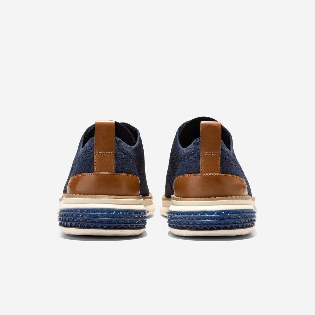 Men's Knit Wingtip Oxford Sneakers