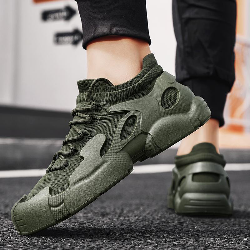Men's Chunky Sock-Fit Sneakers