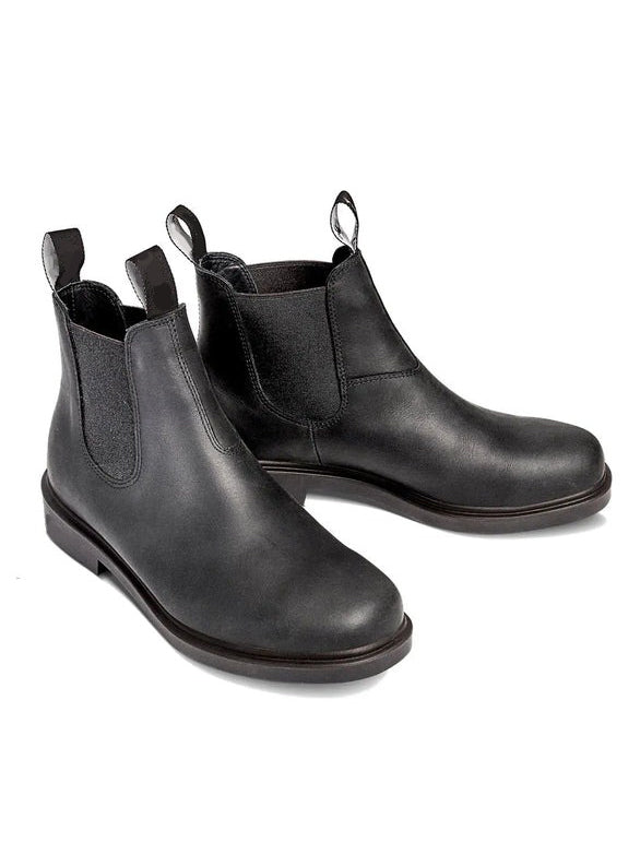 Suede Leather Slip-On Chelsea Boots