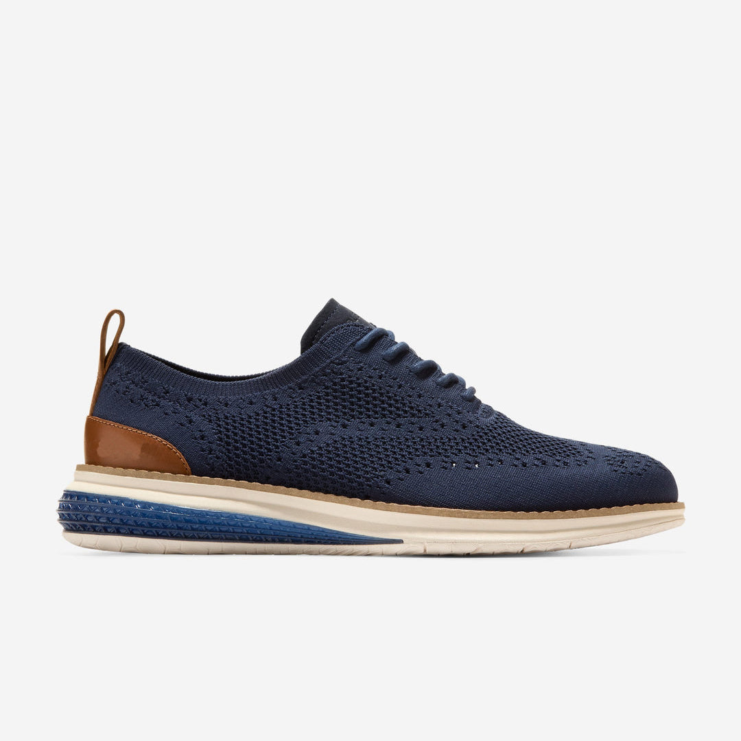 Men's Knit Wingtip Oxford Sneakers