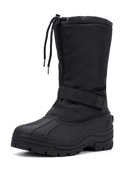 Men's Tall Snow Boots | Fleece-Lined & Slip-Resistant