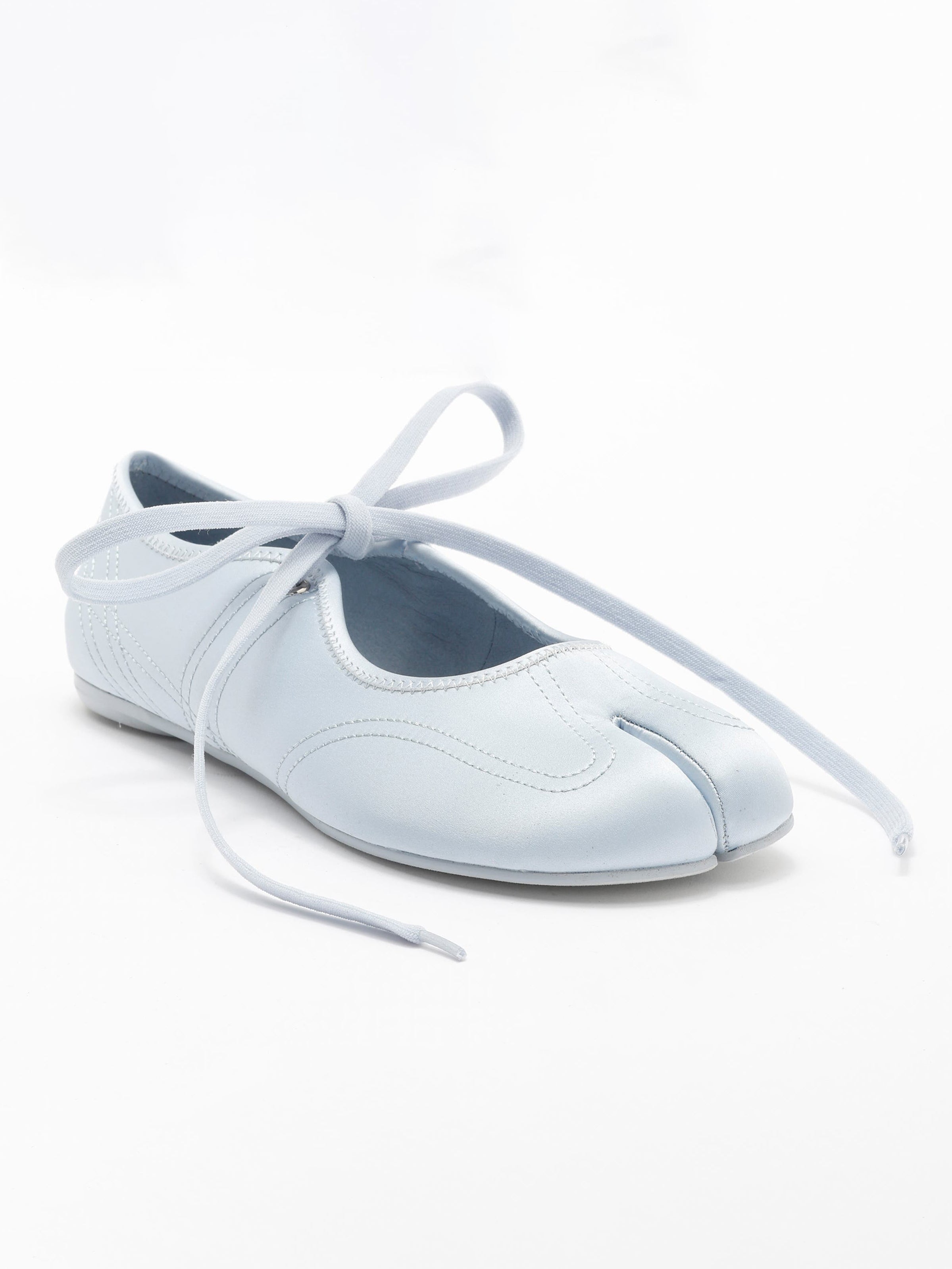 Women's Tabi Satin Ballet Flats