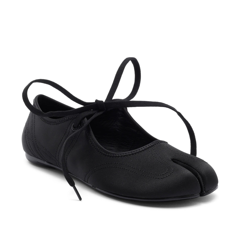 Women's Tabi Satin Ballet Flats