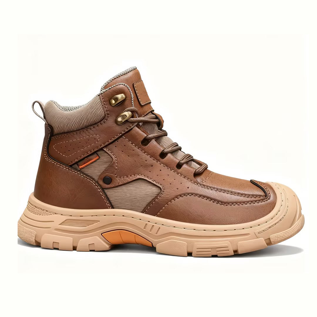 Men's High-Top Work Boots | Breathable & Durable For Daily & Outdoor