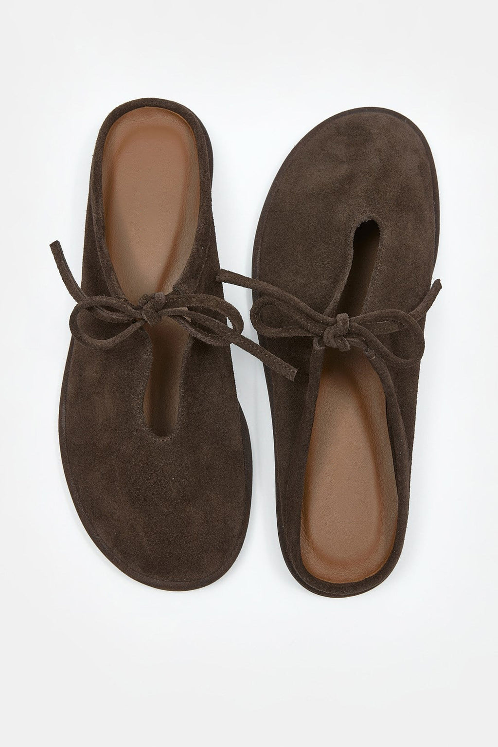 Vintage T-Cut Lace-Up Closed Toe Birken Mule Slides
