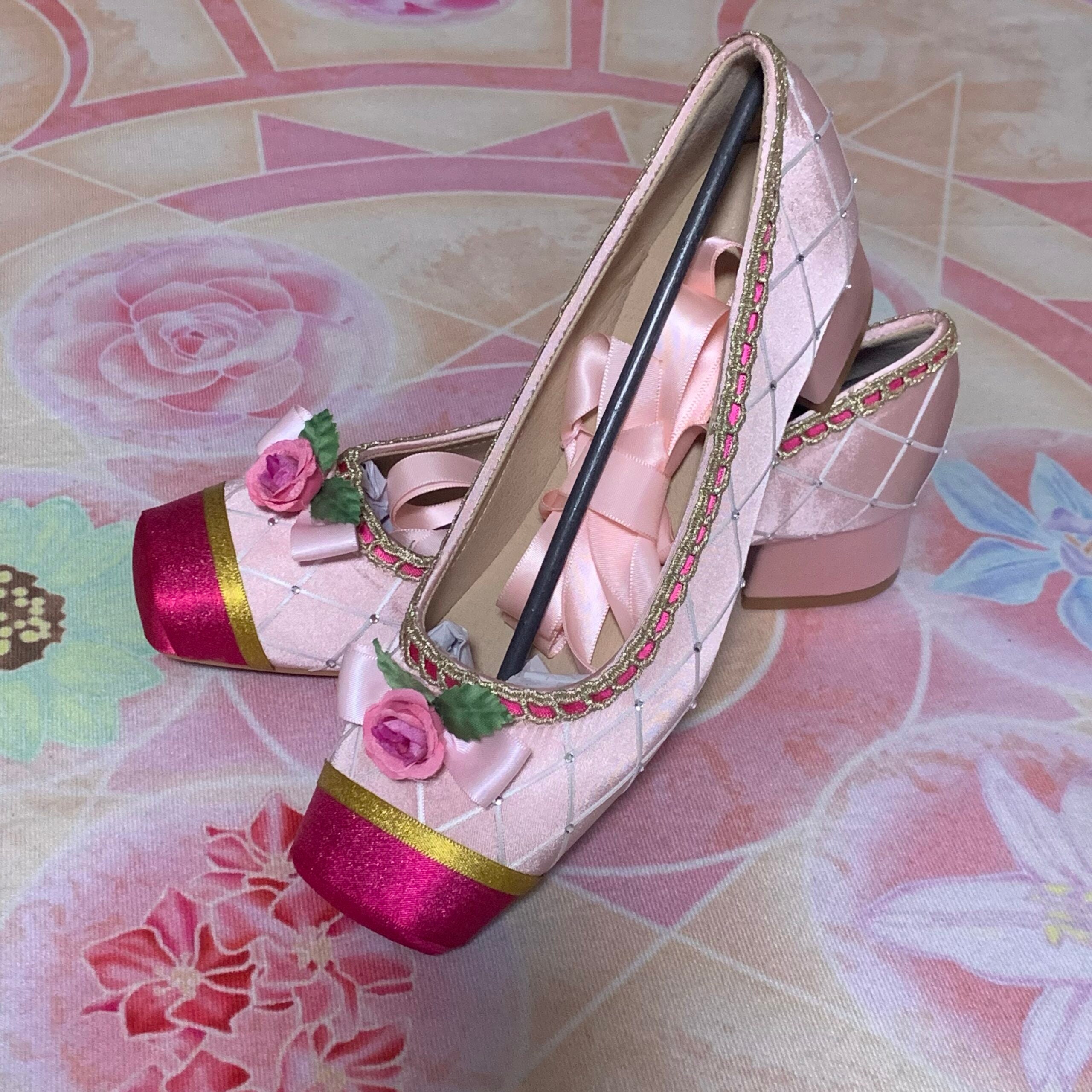 Women's Princess Ballet Block Heel Mary Janes