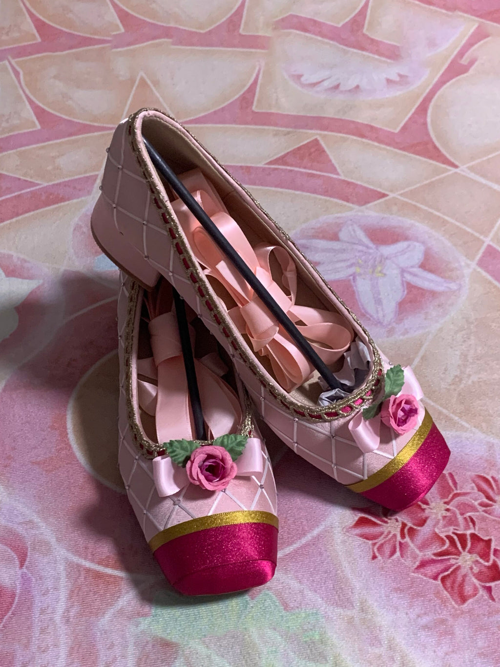 Women's Princess Ballet Block Heel Mary Janes