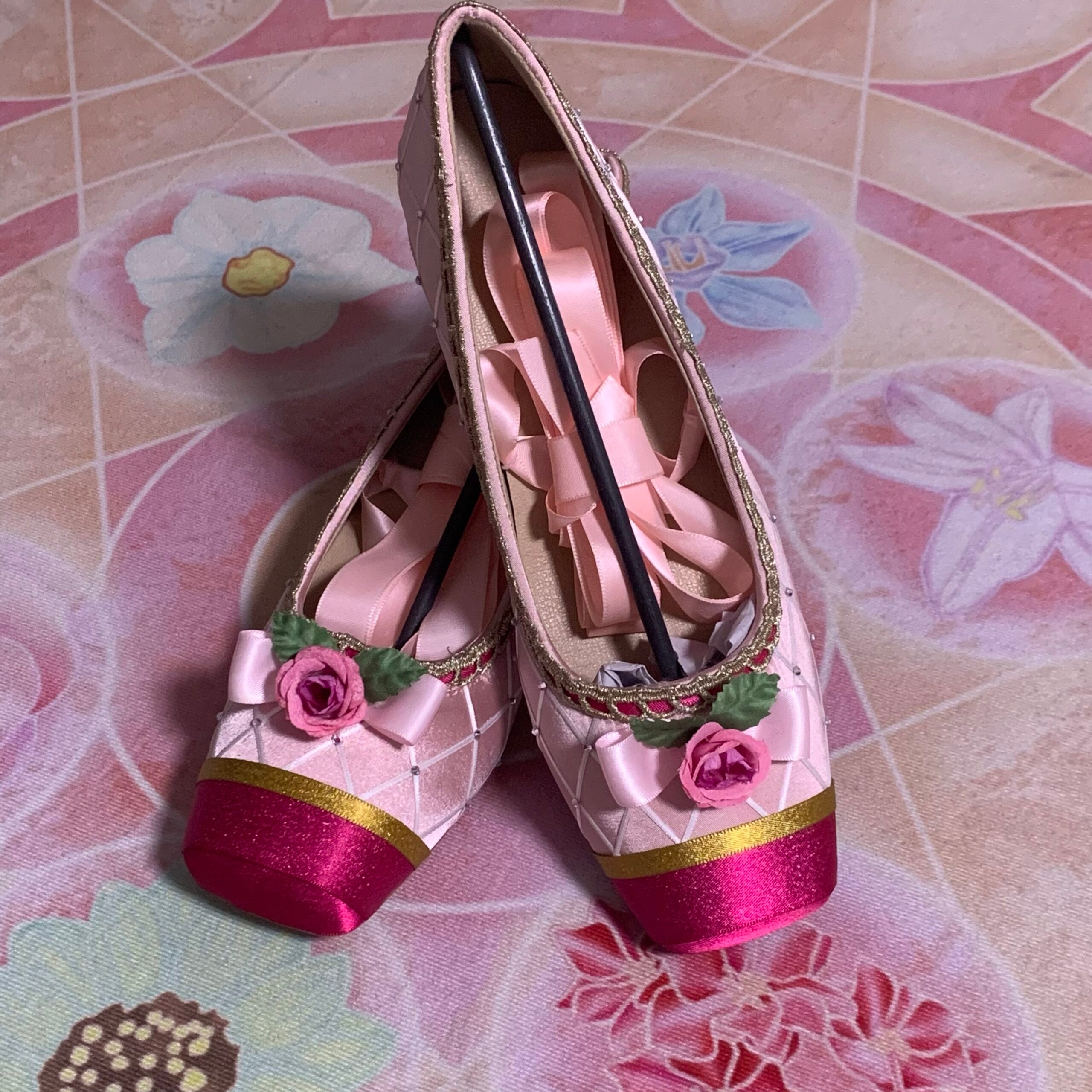 Women's Princess Ballet Block Heel Mary Janes