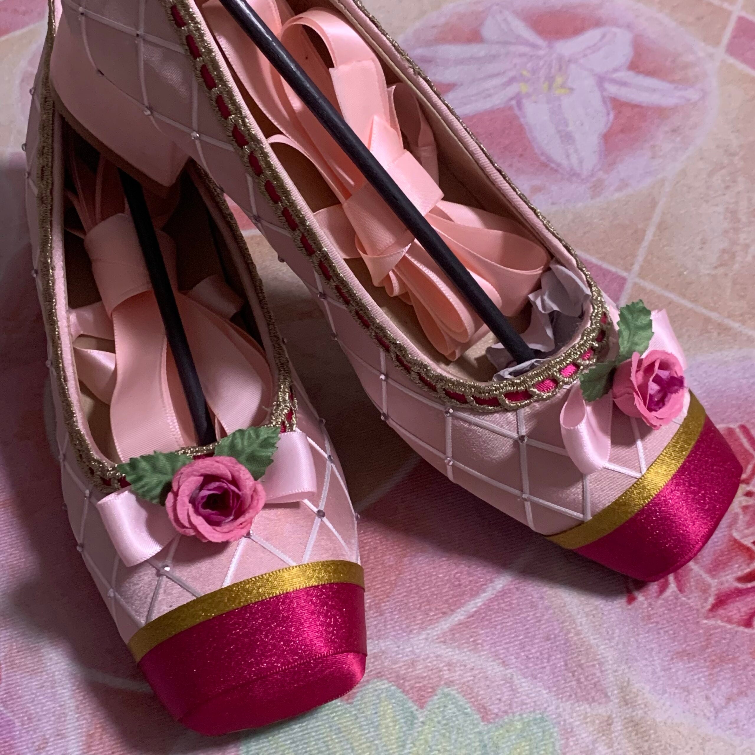 Women's Princess Ballet Block Heel Mary Janes