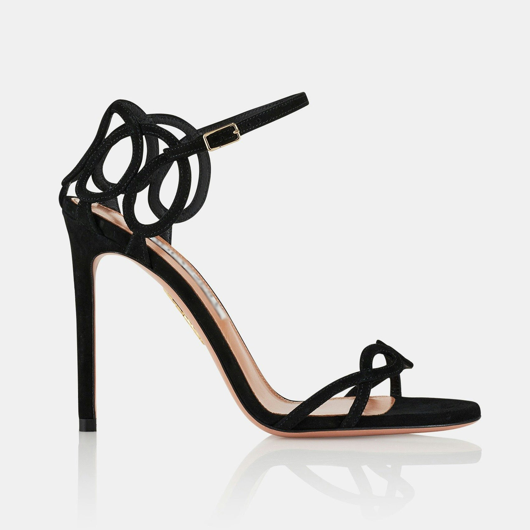 Ladies' Intertwined Strap Stiletto Heel Sandals