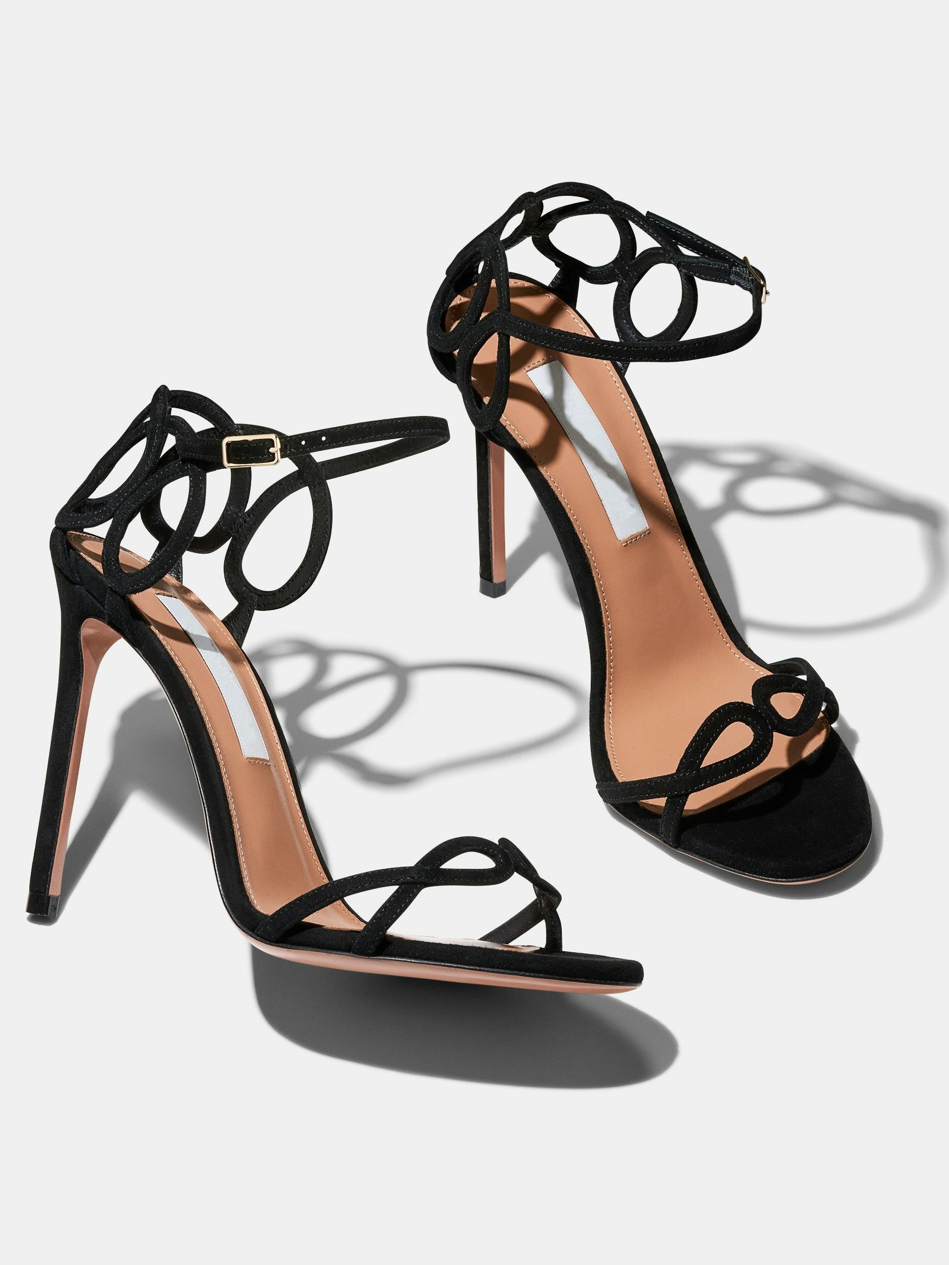 Ladies' Intertwined Strap Stiletto Heel Sandals