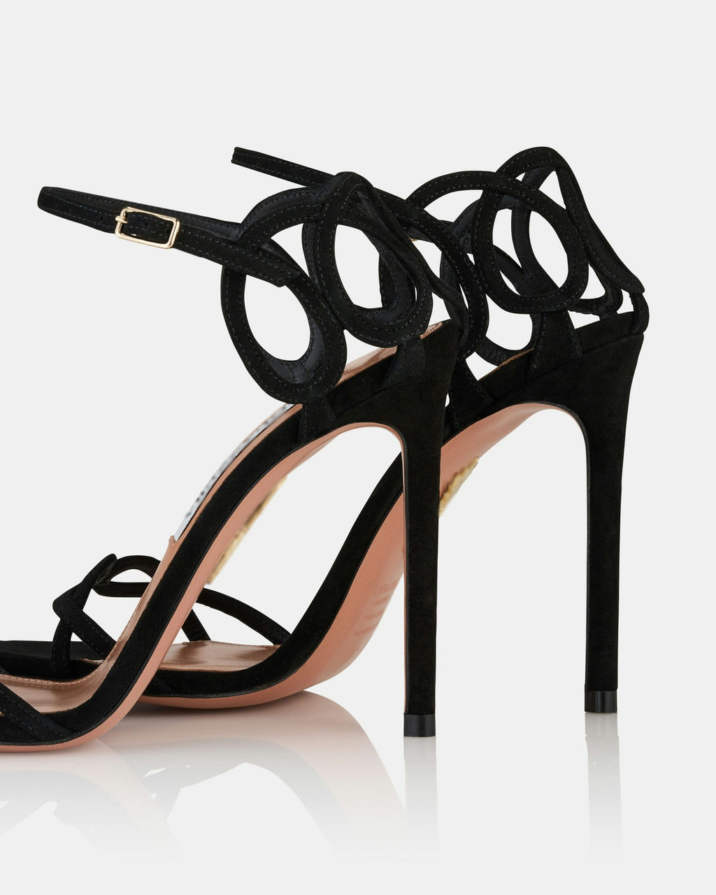 Ladies' Intertwined Strap Stiletto Heel Sandals