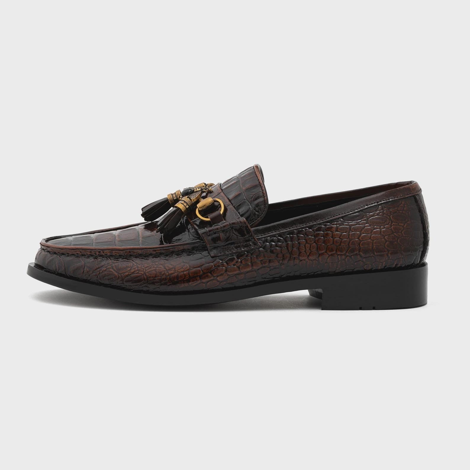 Polished Slip-On Dress Shoes