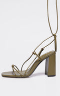 Ladies' Gladiator-Inspired Adjustable Strap High Heel Sandals