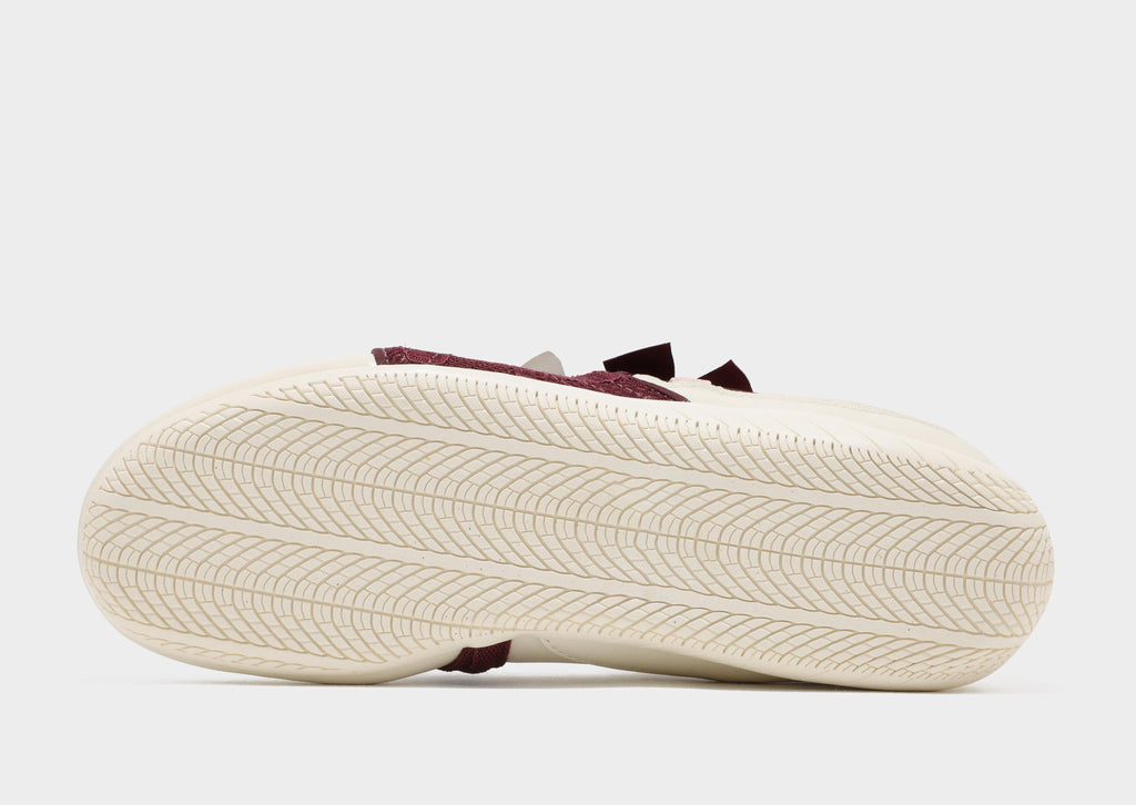 Ladies' Ballet-Inspired Bow & Lace Mary Jane Flats