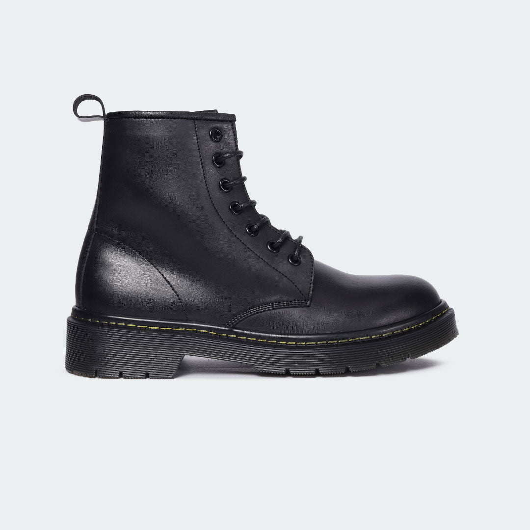 Men's Classic 8-Eyelet Leather Combat Boots