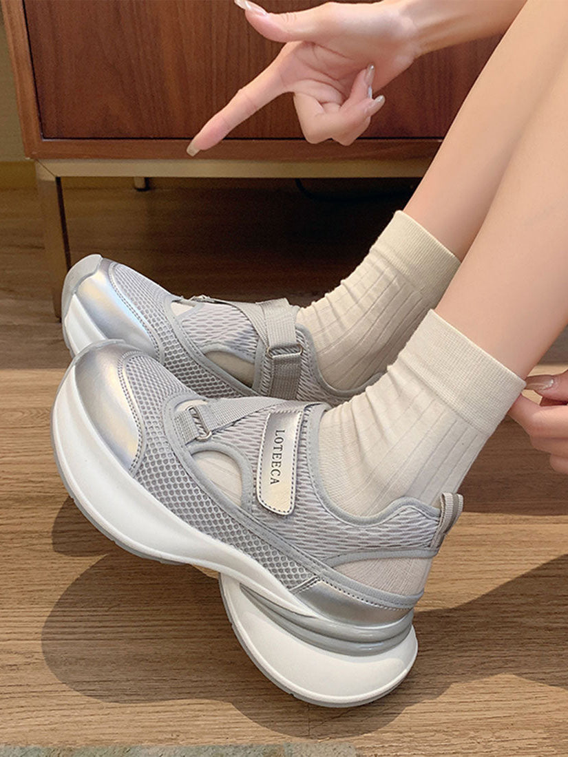Ladies Mesh Breathable Platform Sport Sandals