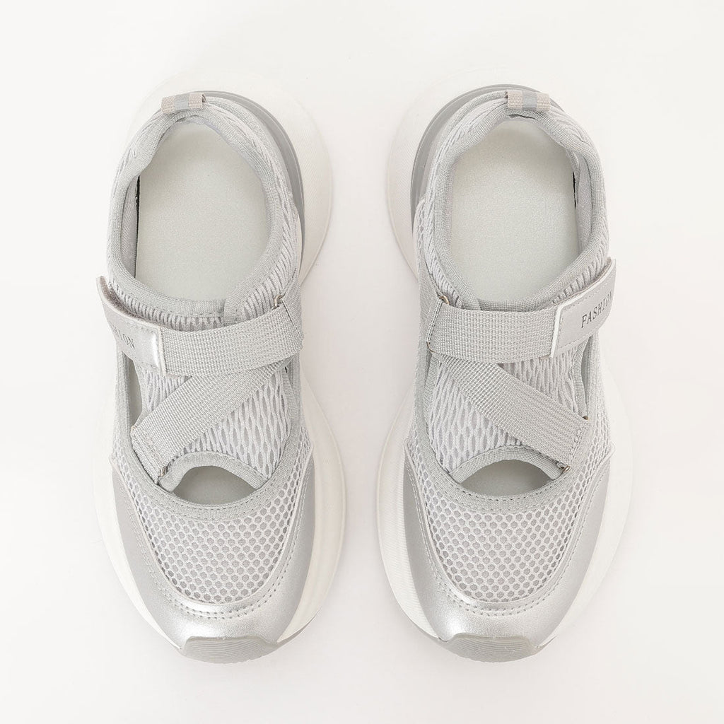 Ladies Mesh Breathable Platform Sport Sandals