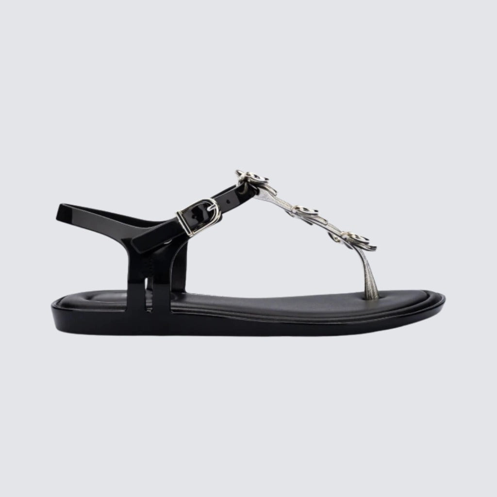Women's Bow-Detail Jelly Thong Sandals