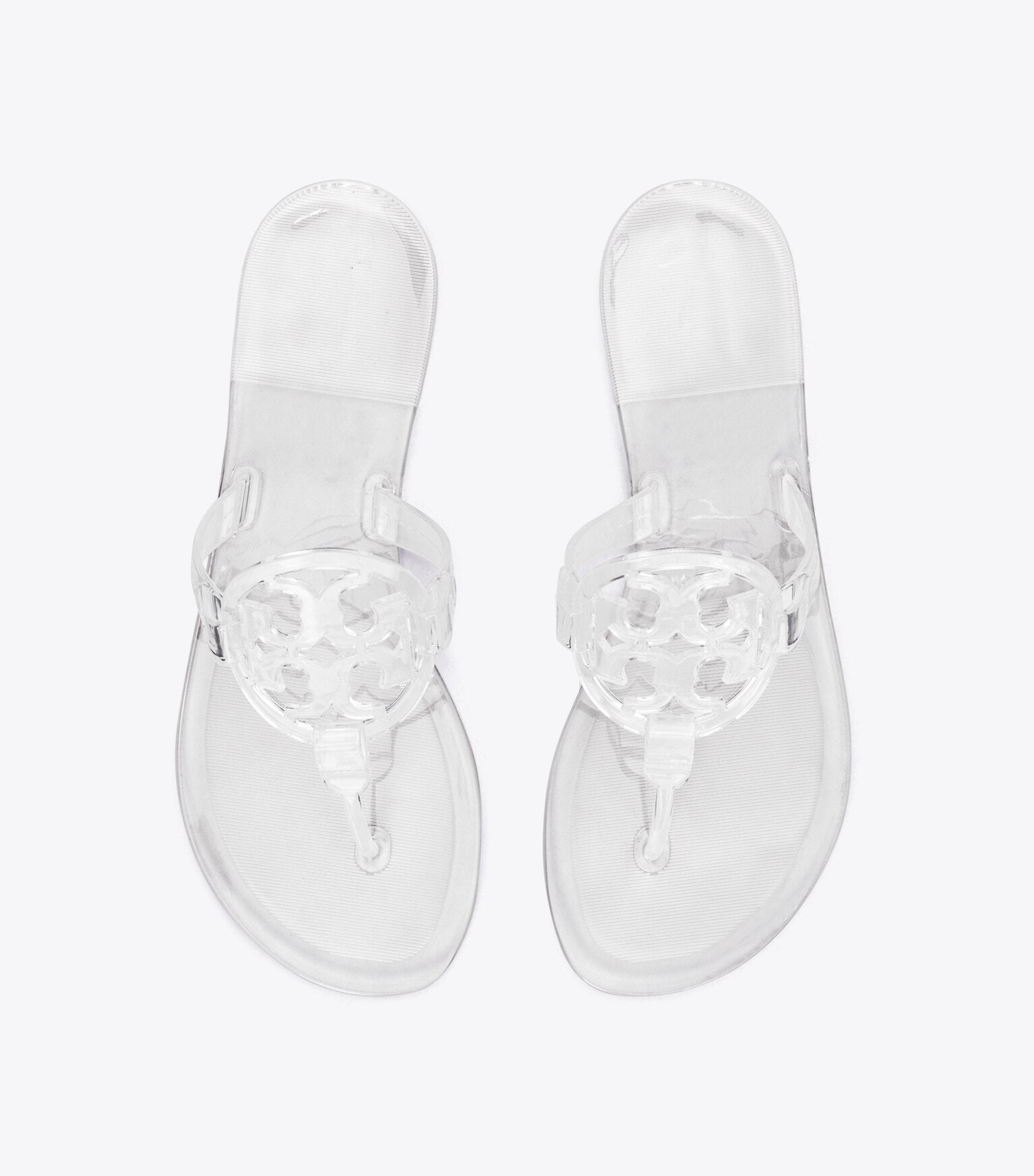 Women's Jelly T-Strap Logo Flip-Flop Sandals