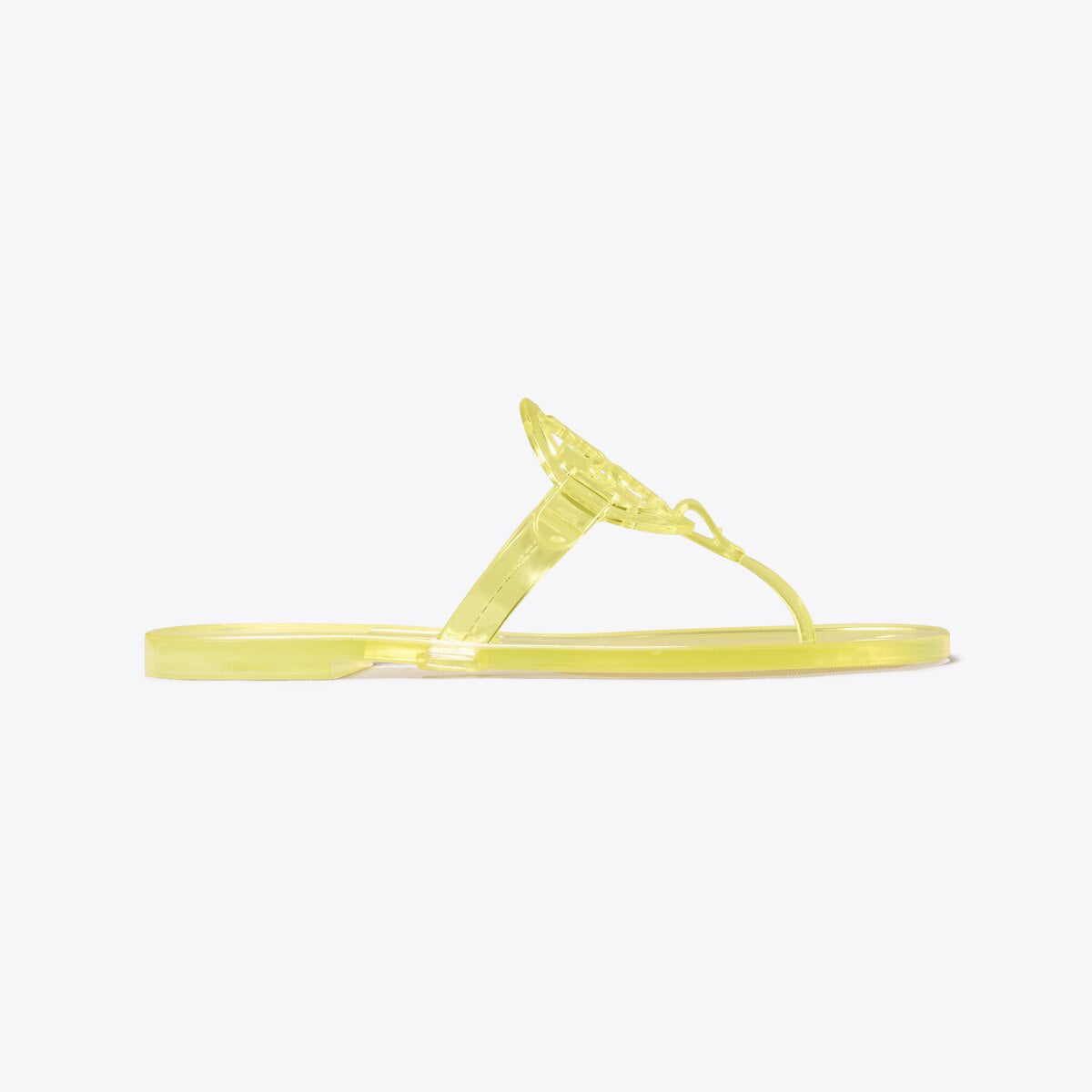 Women's Jelly T-Strap Logo Flip-Flop Sandals