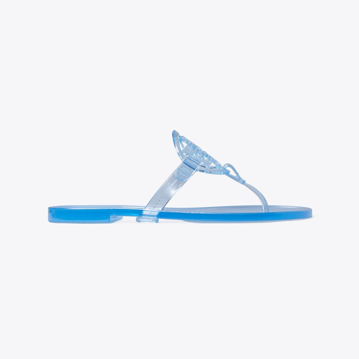 Women's Jelly T-Strap Logo Flip-Flop Sandals