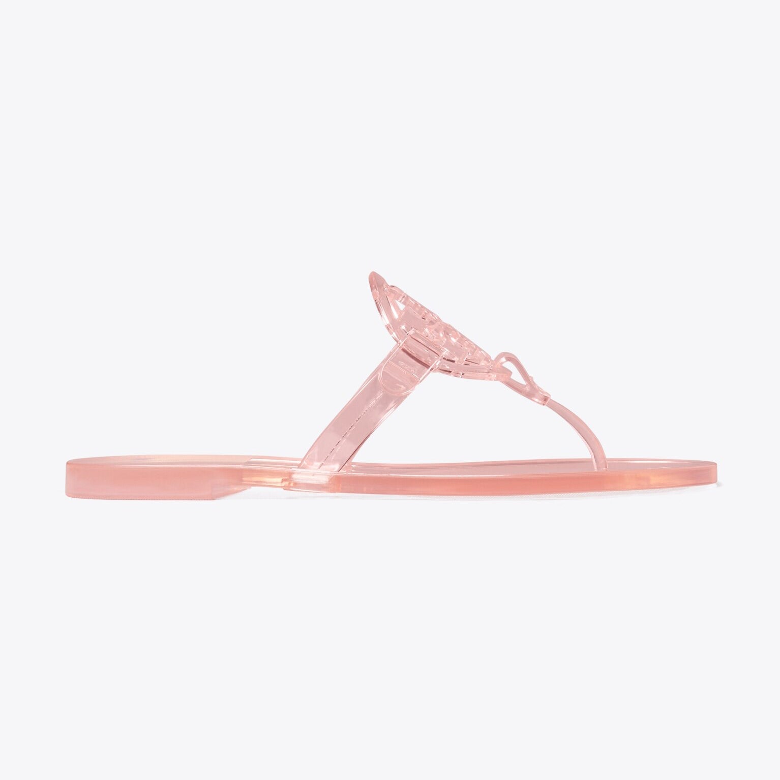Women's Jelly T-Strap Logo Flip-Flop Sandals